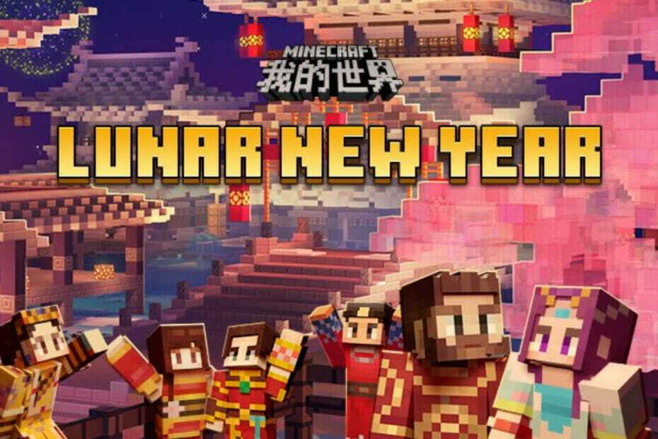 Comemore o Ano Novo Lunar do Minecraft com um mapa gratuito e outras guloseimas