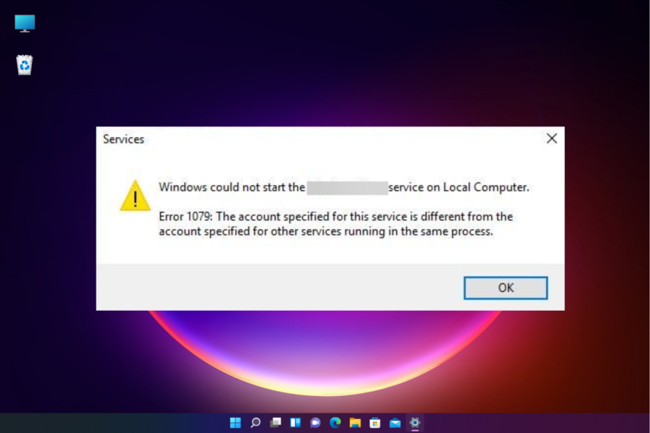Windows-Dienstfehler