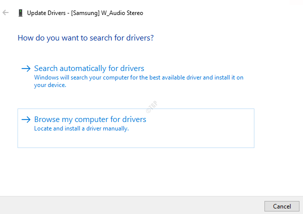 Windows 10 수정에서 감지 된 일반 오디오 드라이버