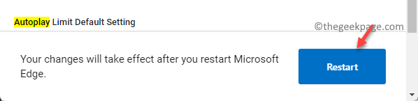 Automaattisen videotoiston poistaminen käytöstä Microsoft Edgessä