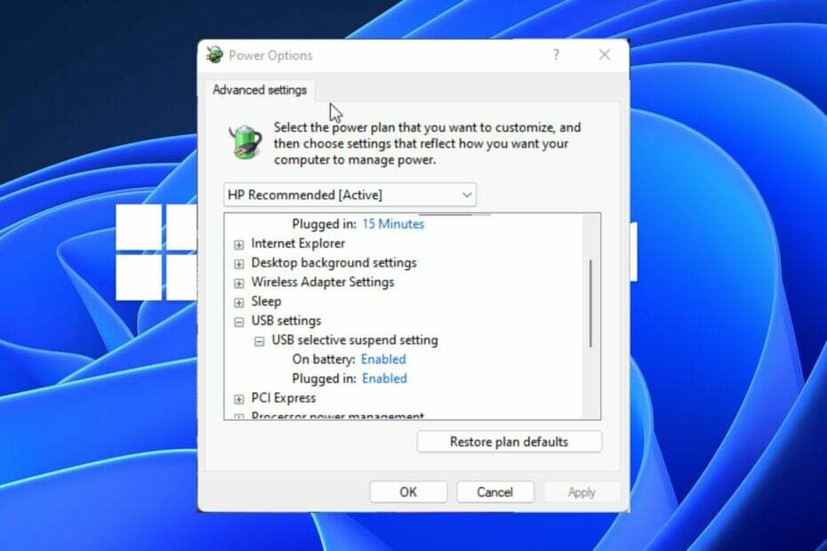 Selektivní pozastavení USB v systému Windows 11: Jak jej povolit