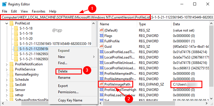 Pataisyti profilį nevisiškai ištrintas, klaida – katalogas nėra tuščias Klaida sistemoje „Windows 11/10“