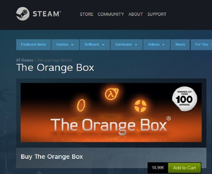 Kotak Oranye dari Valve sekarang tersedia di Xbox One