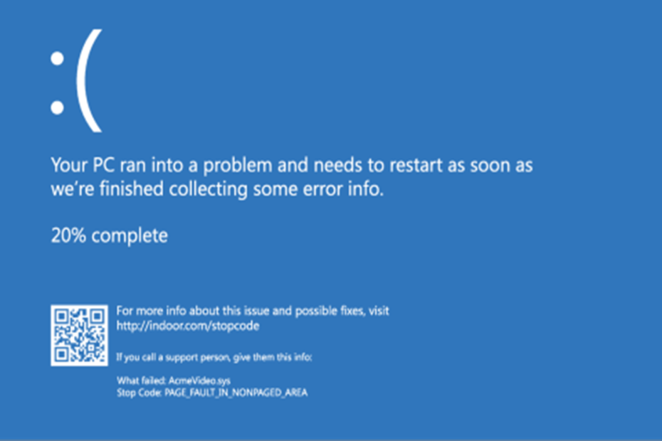 UPDATE: Seitenfehler im nicht ausgelagerten Bereichsfehler in Windows 11