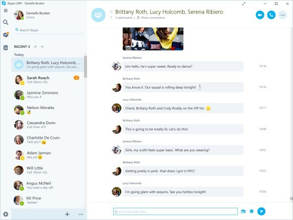 „Skype UWP“ programa atnaujinta naujomis funkcijomis ir patobulintu dizainu!