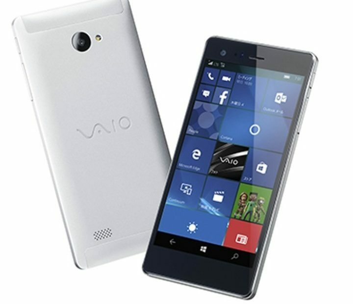 Vaio Phone Biz-smarttelefon som kjører Windows 10 er nå tilgjengelig i Japan, ingen bekreftelse for USA