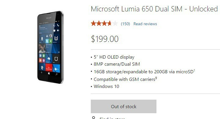 Microsoft se znebi zaloge sistema Windows 10 Lumia