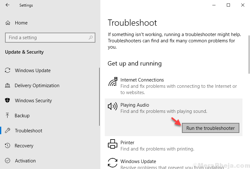 Correggi l'icona del suono sulla barra delle applicazioni che non funziona in Windows 10