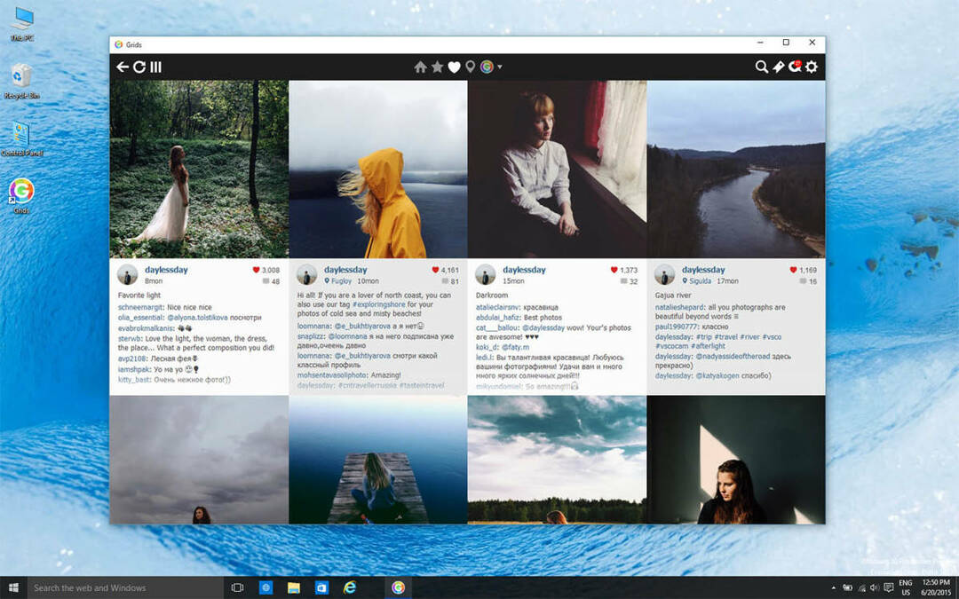 Grids es un cliente de Instagram para Windows 10 que vale la pena revisar
