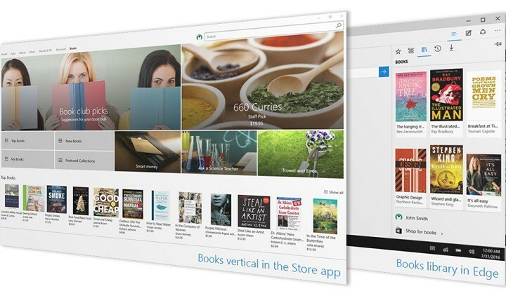 מיקרוסופט מביאה חנות ספרים אלקטרונית מקורית לעדכון היוצרים של Windows 10