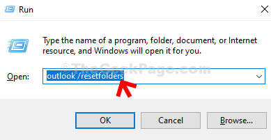 Corregir la carpeta de borradores que faltan desde el panel de navegación en Outlook