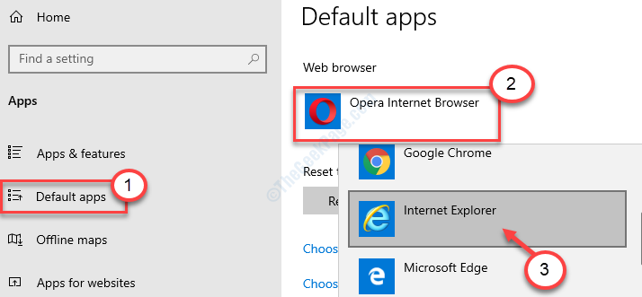 Predvolený prehľadávač Prehliadač Internet Explorer