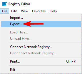 export register