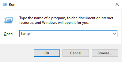 Ta bort Temp-filer Windows 10 1
