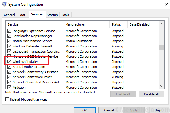 Fix Error 2753 het bestand is niet gemarkeerd voor installatie in Windows 10