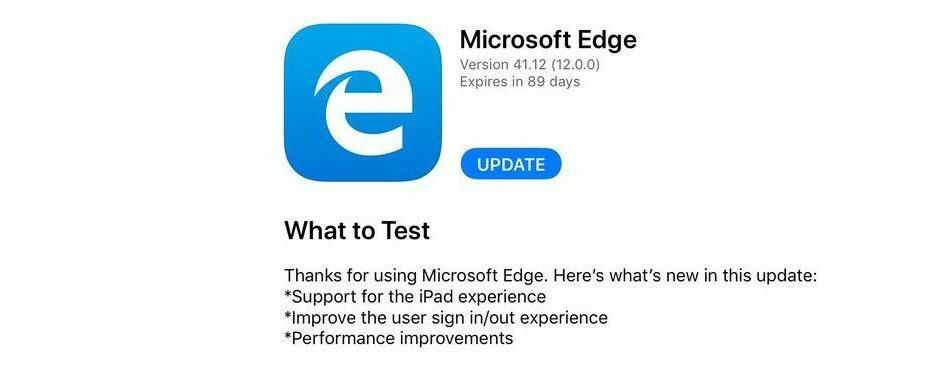 Потребители на iPad, пригответе се скоро да тествате браузъра Edge