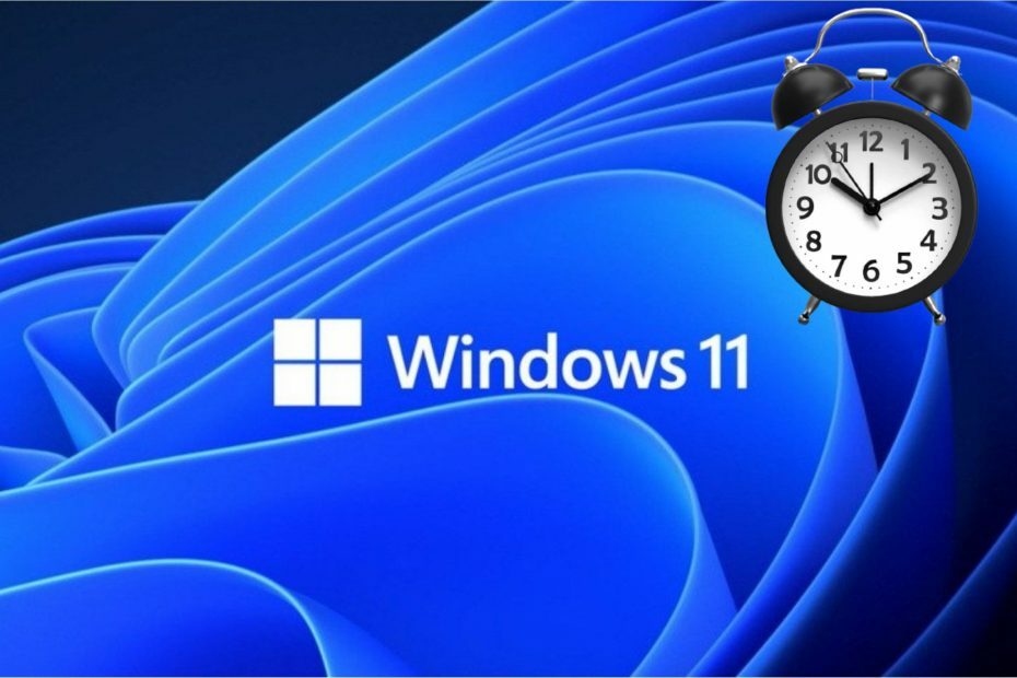 3 მარტივი პროცედურა Windows 11-ზე დროის შეცვლისთვის