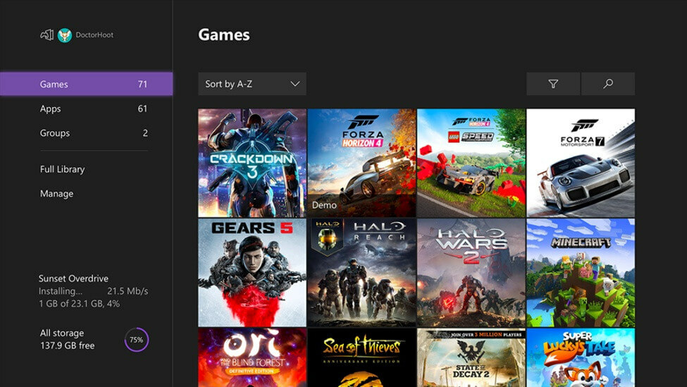 Xbox Insiders는 2 월에 주요 UI 디자인을 볼 것입니다.
