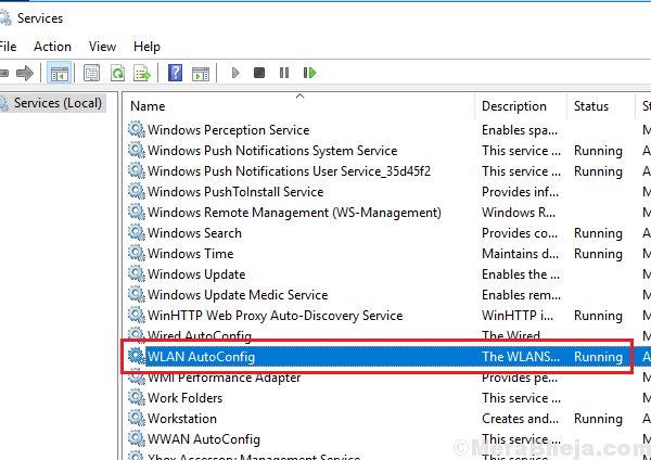 תקן שירות האלחוטי של Windows אינו פועל במחשב זה ב- Windows 10