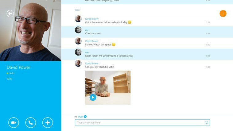 يتيح لك تطبيق Skype لنظامي التشغيل Windows 8 و Windows 10 الآن تحرير الرسائل أو حذفها وإضافة الإشعارات