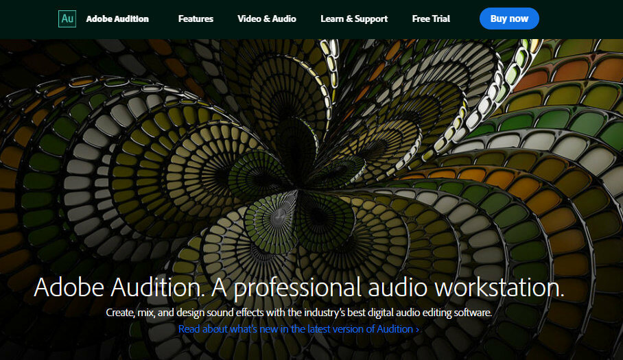 Adobe Audition: grabadora de voz de sonido