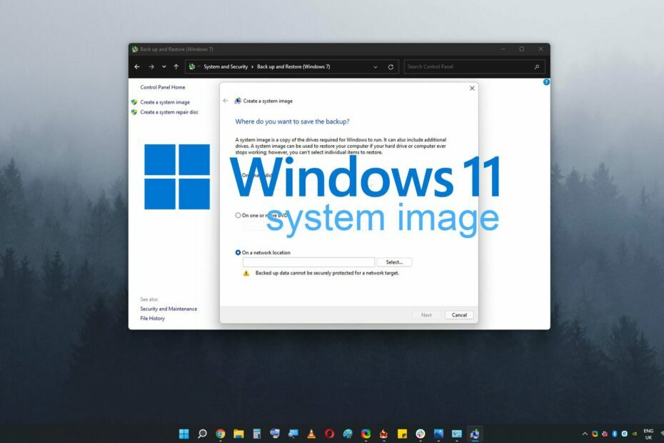 Как создать образ системы в Windows 11