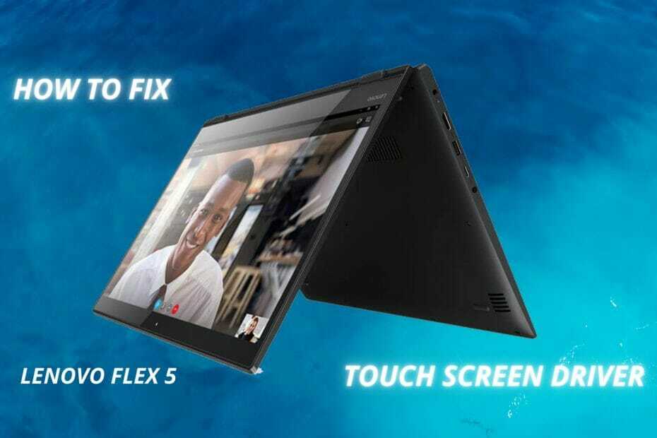ფიქსაცია: Lenovo Flex 5 სენსორული ეკრანის მძღოლი არ მუშაობს