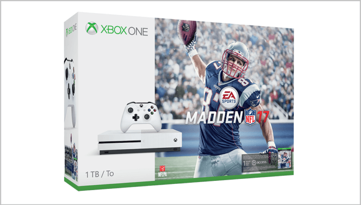 Madden NFL 17 ו- Halo 5 Xbox One S חבילות כאן