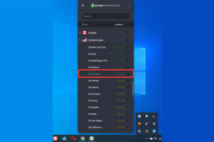 Privačioji interneto prieiga rodo serverius