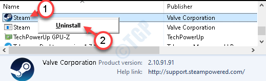 فشل تحميل خطأ steamui.dll في Windows 10 Fix