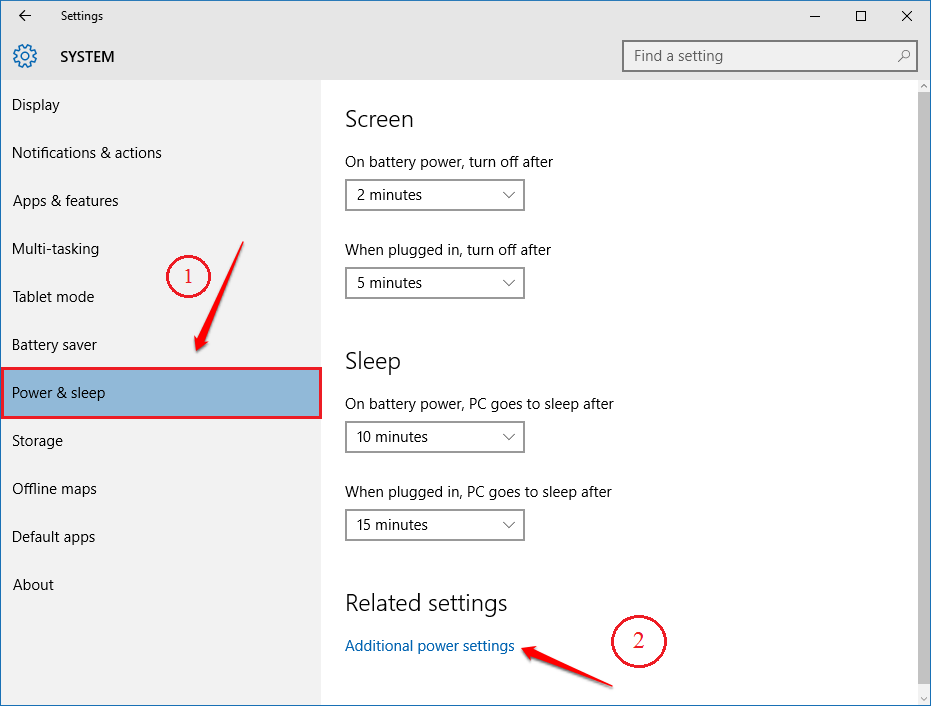 Fix Laptop sluit probleem niet af in Windows 10