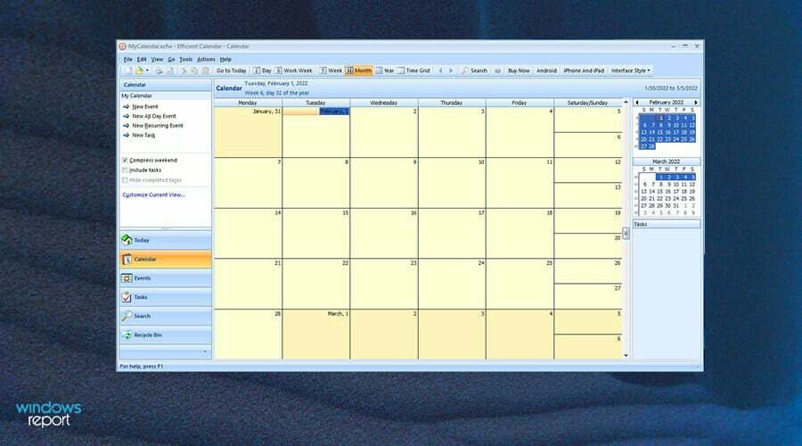 5+ najboljih kalendarskih aplikacija za Windows 11