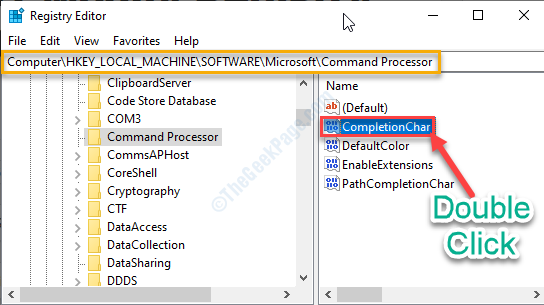 TAB-toets werkt niet correct in opdrachtprompt in Windows 10