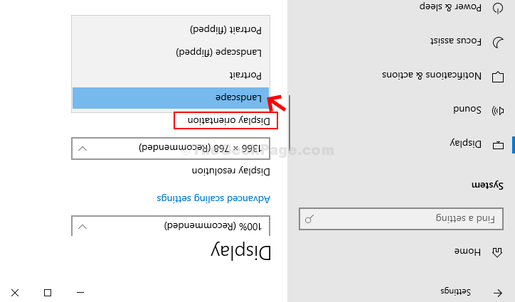 Solución: problema de pantalla al revés en Windows 10